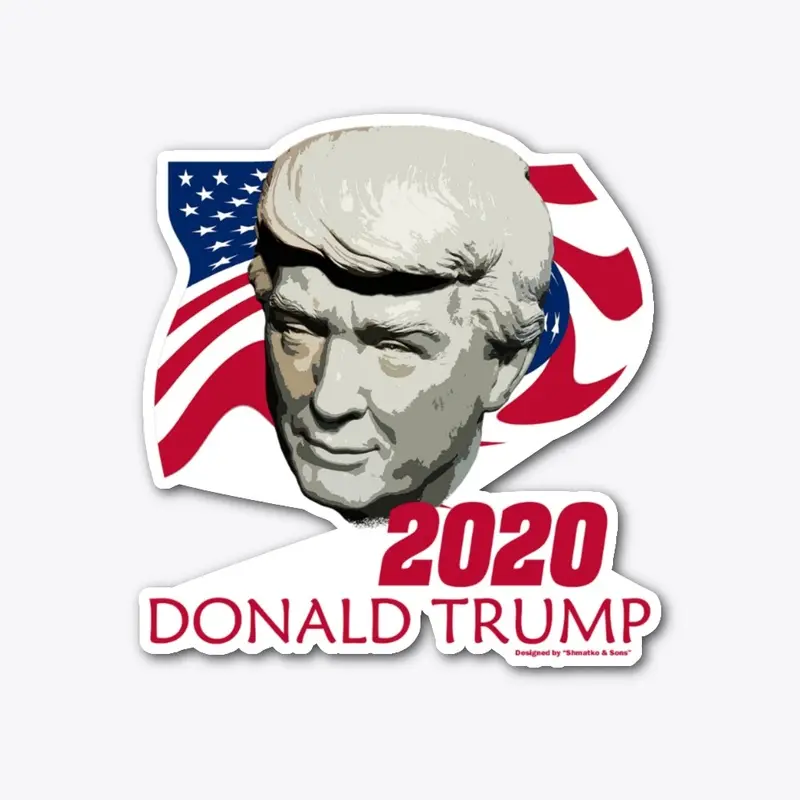 Donald Trump 2020 Die cut sticker