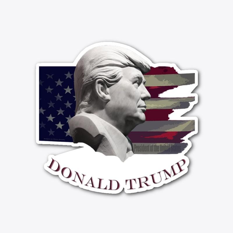 Donald Trump  Die cut sticker